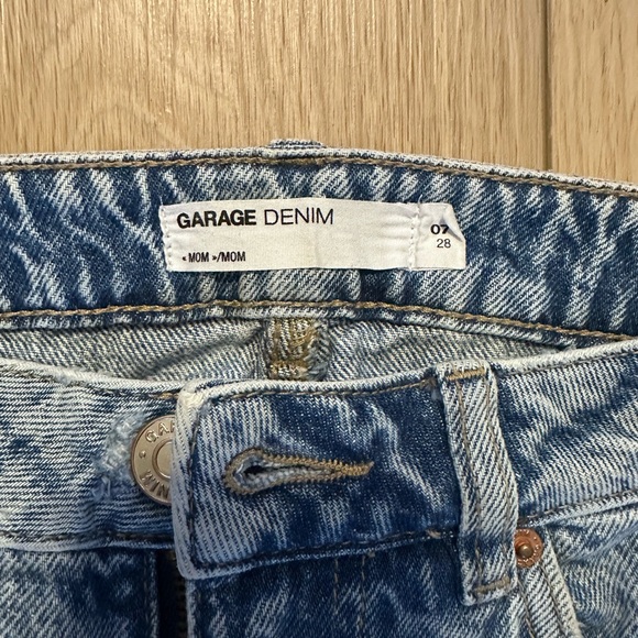 Garage Light Blue Ripped Boyfriend Jeans - Picture 3 of 6